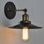 Adjustable Flared Shade Metal Wall Lamp Vintage 1 Bulb Bedroom Reading Wall Light in Black Black Clearhalo 'Art deco wall lights' 'Cast Iron' 'Glass' 'Industrial wall lights' 'Industrial' 'Middle century wall lights' 'Modern' 'Rustic wall lights' 'Tiffany' 'Traditional wall lights' 'Wall Lamps & Sconces' 'Wall Lights' Lighting' 2388947