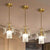 Gold 1-Light Pendant Lighting Traditional Clear Crystal Fringe Suspension Light for Dining Room Clear Clearhalo 'Ceiling Lights' 'Modern Pendants' 'Modern' 'Pendant Lights' 'Pendants' Lighting' 2389660