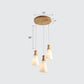 Conical Multi Lamp Ceiling Light Nordic Opal Frosted Glass 3-Bulb Dining Room Pendant in Wood Clearhalo 'Ceiling Lights' 'Modern Pendants' 'Modern' 'Pendant Lights' 'Pendants' Lighting' 2389892