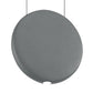 Black/Grey/Green Round Suspension Pendant Nordic LED Resin Hanging Lamp in Warm/White Light, 6"/8.5/12"W Clearhalo 'Ceiling Lights' 'Modern Pendants' 'Modern' 'Pendant Lights' 'Pendants' Lighting' 239080