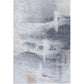 Multi Colored Minimalist Rug Polyster Abstract Printed Indoor Rug Non-Slip Backing Stain-Resistant Area Carpet for Living Room Gray-Blue Clearhalo 'Area Rug' 'Rug' 2391995