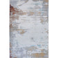 Multi Colored Minimalist Rug Polyster Abstract Printed Indoor Rug Non-Slip Backing Stain-Resistant Area Carpet for Living Room Gray-White Clearhalo 'Area Rug' 'Rug' 2391999
