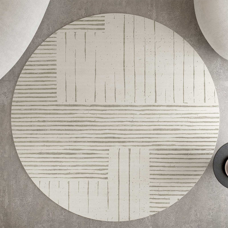 Nordic Decoration Rug Multi-Colored Geometric Print Indoor Rug Synthetics Anti-Slip Pet Friendly Easy Care Carpet Beige Clearhalo 'Area Rug' 'Rug' 2392003