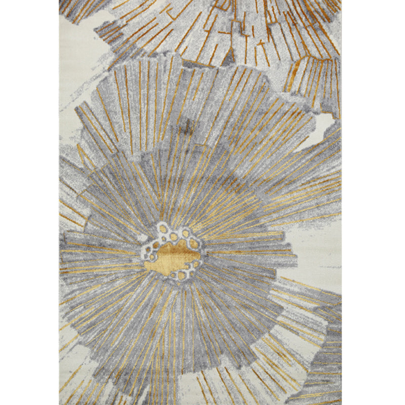 Modern Decoration Rug Multi Colored Abstract Print Indoor Rug Synthetics Non-Slip Backing Pet Friendly Area Carpet Silver Gray Clearhalo 'Area Rug' 'Rug' 2392023