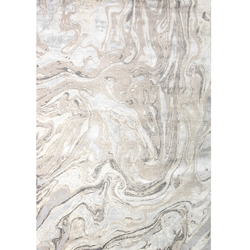 Modern Decoration Rug Multi Colored Abstract Print Indoor Rug Synthetics Non-Slip Backing Pet Friendly Area Carpet Light Gray-White Clearhalo 'Area Rug' 'Rug' 2392028