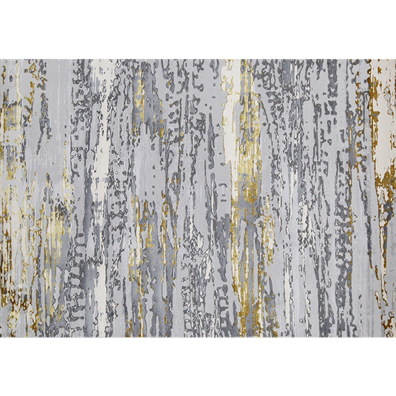 Novelty Abstract Print Rug Multi-Color Polypropylene Indoor Rug Anti-Slip Pet Friendly Area Carpet for Decoration Light Gray Clearhalo 'Area Rug' 'Rug' 2392043