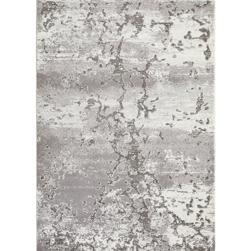 Contemporary Abstract Printed Rug Multicolored Synthetics Area Carpet Non-Slip Backing Easy Care Indoor Rug for Decor Gray-Khaki Clearhalo 'Area Rug' 'Rug' 2392105