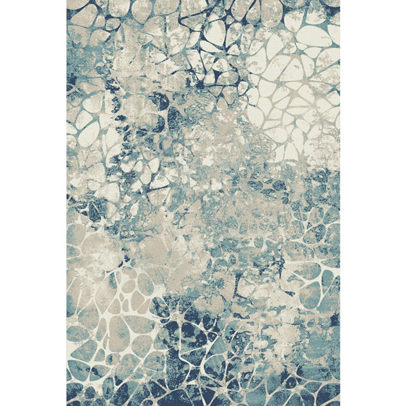 Cyberpunk Decoration Rug Multi Colored Abstract Printed Indoor Rug Polyster Non-Slip Backing Pet Friendly Area Carpet Light Green Clearhalo 'Area Rug' 'Rug' 2392150