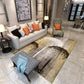 Nordic Decoration Rug Multicolored Abstract Print Indoor Rug Synthetics Non-Slip Backing Pet Friendly Area Carpet Brown Clearhalo 'Area Rug' 'Rug' 2392202