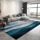 Nordic Abstract Printed Rug Multi-Color Polyster Area Carpet Non-Slip Backing Stain-Resistant Indoor Rug for Parlor Blue Clearhalo 'Area Rug' 'Rug' 2392206