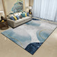 Nordic Abstract Printed Rug Multi-Color Polyster Area Carpet Non-Slip Backing Stain-Resistant Indoor Rug for Parlor Light Blue Clearhalo 'Area Rug' 'Rug' 2392214