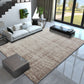 Industrial Abstract Patterned Rug Multi Colored Synthetics Indoor Rug Non-Slip Backing Easy Care Area Carpet for Living Room Light Coffee Clearhalo 'Area Rug' 'Rug' 2392220