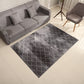 Novelty Living Room Rug Multi Colored Geometric Print Area Carpet Polyster Non-Slip Backing Easy Care Indoor Rug Silver Gray Clearhalo 'Area Rug' 'Rug' 2392334