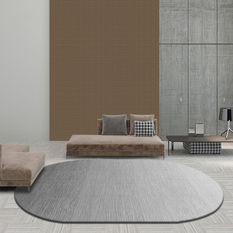 Designer Geo Printed Rug Multi Colored Synthetics Area Carpet Non-Slip Backing Pet Friendly Indoor Rug for Decor Silver Gray Clearhalo 'Area Rug' 'Rug' 2392417