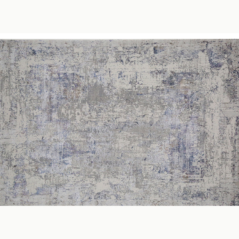Multi Colored Simple Rug Polyster Abstract Printed Area Carpet Non-Slip Backing Pet Friendly Indoor Rug for Decoration Gray-Blue Clearhalo 'Area Rug' 'Rug' 2392427