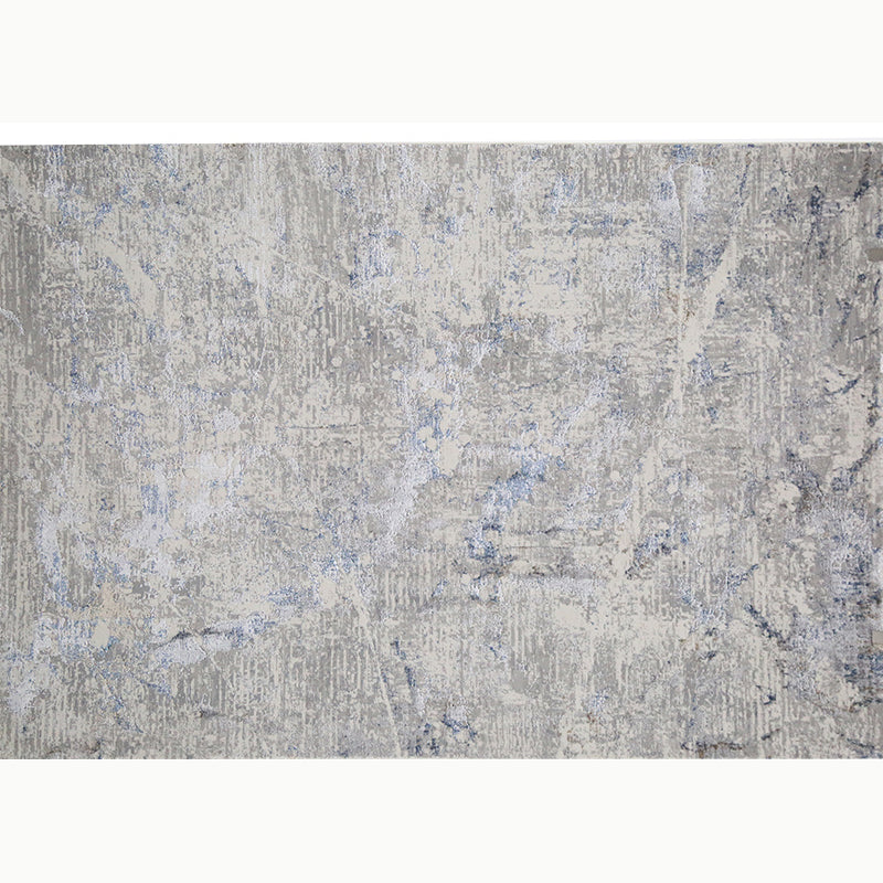 Multi Colored Simple Rug Polyster Abstract Printed Area Carpet Non-Slip Backing Pet Friendly Indoor Rug for Decoration Smoke Gray Clearhalo 'Area Rug' 'Rug' 2392429