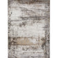 Contemporary Living Room Rug Multi Colored Abstract Print Area Carpet Polyster Non-Slip Backing Pet Friendly Indoor Rug White-Brown Clearhalo 'Area Rug' 'Rug' 2392466