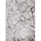 Contemporary Living Room Rug Multi Colored Abstract Print Area Carpet Polyster Non-Slip Backing Pet Friendly Indoor Rug Light Gray-White Clearhalo 'Area Rug' 'Rug' 2392468