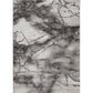 Contemporary Living Room Rug Multi Colored Abstract Print Area Carpet Polyster Non-Slip Backing Pet Friendly Indoor Rug Dark Gray-White Clearhalo 'Area Rug' 'Rug' 2392471