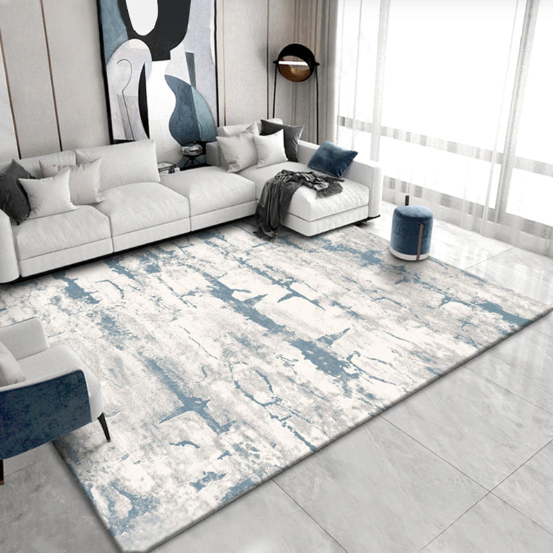 Casual Living Room Rug Multicolored Abstract Print Indoor Rug Polyster Non-Slip Backing Pet Friendly Area Carpet Grey Clearhalo 'Area Rug' 'Rug' 2392552