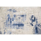 Minimalist Living Room Rug Multi Colored Abstract Printed Indoor Rug Polyster Anti-Slip Backing Pet Friendly Carpet Blue Clearhalo 'Area Rug' 'Rug' 2392560
