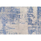 Minimalist Living Room Rug Multi Colored Abstract Printed Indoor Rug Polyster Anti-Slip Backing Pet Friendly Carpet Dark Blue-White Clearhalo 'Area Rug' 'Rug' 2392569