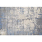 Minimalist Living Room Rug Multi Colored Abstract Printed Indoor Rug Polyster Anti-Slip Backing Pet Friendly Carpet Smoke Gray Clearhalo 'Area Rug' 'Rug' 2392573