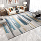 Scandinavian Living Room Rug Multi Colored Abstract Pattern Carpet Polyster Non-Slip Backing Pet Friendly Indoor Rug Blue Clearhalo 'Area Rug' 'Rug' 2392594