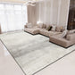 Nordic Bedroom Rug Multi Color Abstract Printed Indoor Rug Polyster Non-Slip Washable Area Carpet Cream Gray Clearhalo 'Area Rug' 'Rug' 2392625