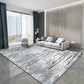 Nordic Bedroom Rug Multi Color Abstract Printed Indoor Rug Polyster Non-Slip Washable Area Carpet Dark Gray Clearhalo 'Area Rug' 'Rug' 2392626