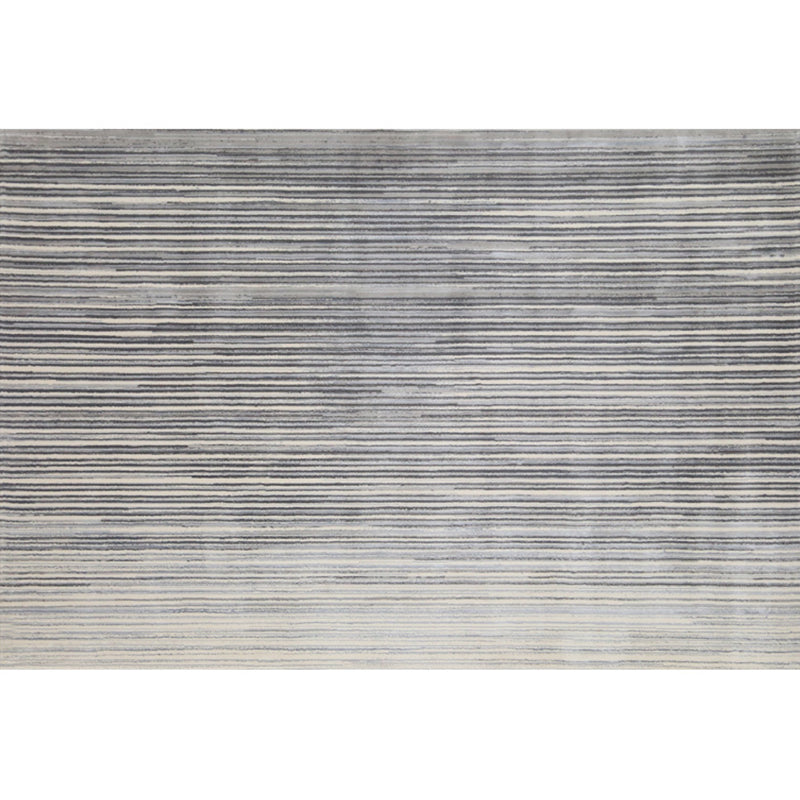Nordic Living Room Rug Multi Colored Abstract Pattern Indoor Rug Synthetics Non-Slip Backing Pet Friendly Carpet Silver Gray Clearhalo 'Area Rug' 'Rug' 2392651
