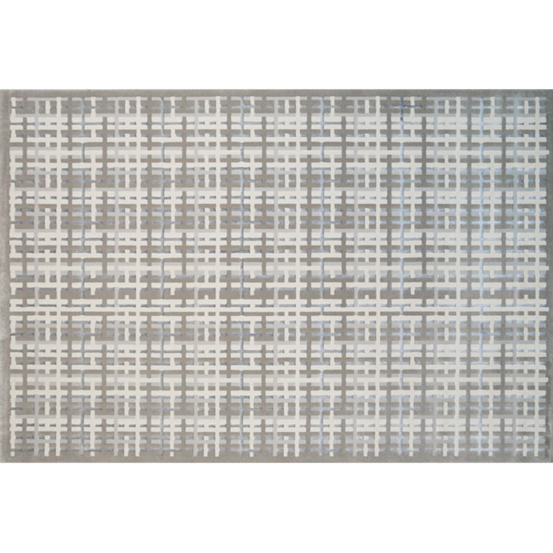 Nordic Living Room Rug Multi Colored Abstract Pattern Indoor Rug Synthetics Non-Slip Backing Pet Friendly Carpet Dark Gray Clearhalo 'Area Rug' 'Rug' 2392654