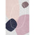 Simple Colorblock Rug Multi-Colored Synthetics Carpet Non-Slip Backing Easy Care Pet Friendly Indoor Rug for Home Pink Clearhalo 'Area Rug' 'Rug' 2392812