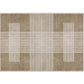 Contemporary Color Block Rug Multicolored Polyster Area Carpet Anti-Slip Backing Washable Indoor Rug for Parlor Brown Clearhalo 'Area Rug' 'Rug' 2392836
