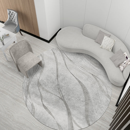 Comfort Colorblock Rug Multi-Colored Polyster Indoor Rug Anti-Slip Backing Machine Washable Area Carpet for Bedroom Clearhalo 'Area Rug' 'Rug' 2392868