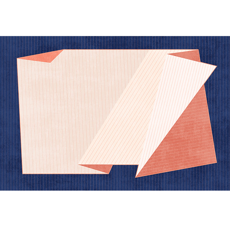 Multicolored Colorblock Rug Synthetics Minimalist Indoor Rug Non-Slip Backing Pet Friendly Easy Care for Room Pink Clearhalo 'Area Rug' 'Rug' 2392941