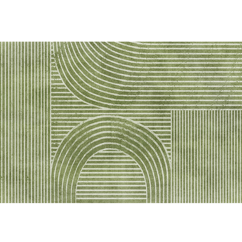 Relaxing Color Block Rug Multicolored Polyster Indoor Rug Anti-Slip Backing Pet Friendly Area Carpet for Decoration Pea Green Clearhalo 'Area Rug' 'Rug' 2392991
