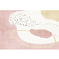 Relaxing Color Block Rug Multicolored Polyster Indoor Rug Anti-Slip Backing Pet Friendly Area Carpet for Decoration Pink Clearhalo 'Area Rug' 'Rug' 2392993