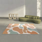 Relaxing Color Block Rug Multicolored PVC Indoor Rug Anti-Slip Backing Stain-Resistant Area Carpet for Room Clearhalo 'Area Rug' 'Rug' 2393011