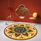 Oriental Flower Printed Rug Multicolor Polypropylene Area Carpet Non-Slip Backing Stain-Resistant Indoor Rug for Decoration Yellow Clearhalo 'Area Rug' 'Rug' 2393068