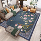 Contemporary Living Room Rug Multi-Color Flower Printed Indoor Rug Polypropylene Pet Friendly Washable Carpet Grey Clearhalo 'Area Rug' 'Rug' 2393088