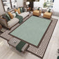 Formal Living Room Rug Multi-Color Patterned Indoor Rug Polyster Anti-Slip Backing Washable Area Carpet Green Clearhalo 'Area Rug' 'Rug' 2393155