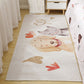 Cute Cartoon Patterned Rug Multicolor Polypropylene Indoor Rug Non-Slip Easy Care Area Carpet for Childrens Room Light Yellow Clearhalo 'Area Rug' 'Rug' 2393209