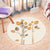 Casual Plant Printed Rug Multicolored Synthetics Area Carpet Non-Slip Backing Stain-Resistant Indoor Rug for Bedroom Yellow Clearhalo 'Area Rug' 'Modern' 'Rugs' Rug' 2393239