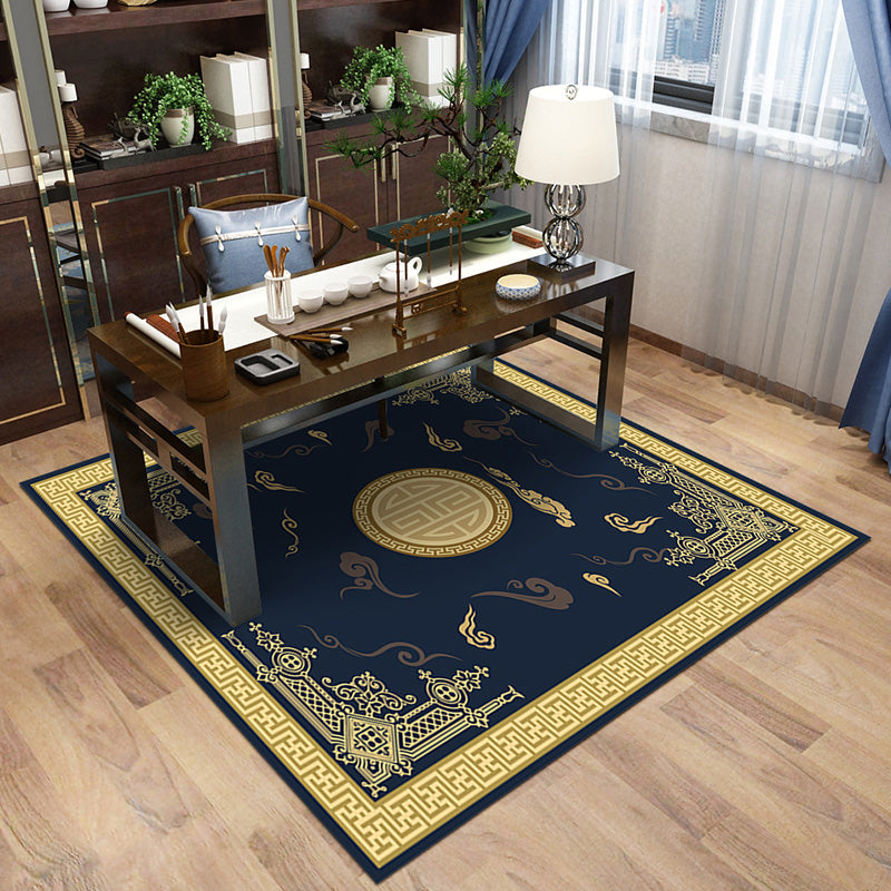 Multi-Color Patterned Rug Polypropylene Asia Indoor Rug Non-Slip Backing Stain-Resistant Area Carpet for Living Room Clearhalo 'Area Rug' 'Rug' 2393374