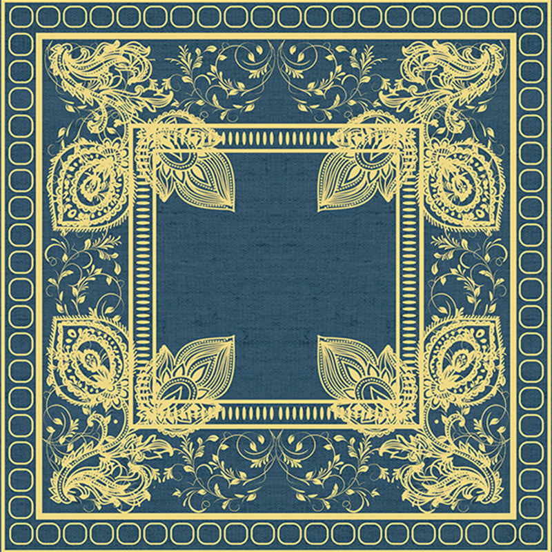 Multi-Color Patterned Rug Polypropylene Asia Indoor Rug Non-Slip Backing Stain-Resistant Area Carpet for Living Room Light Green Clearhalo 'Area Rug' 'Rug' 2393380