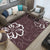 Multicolor Cottage Rug Polyster Plant Printed Indoor Rug Pet Friendly Easy Care Washable Area Carpet for Room Dark Red Clearhalo 'Area Rug' 'French Country' 'Rugs' Rug' 2393430