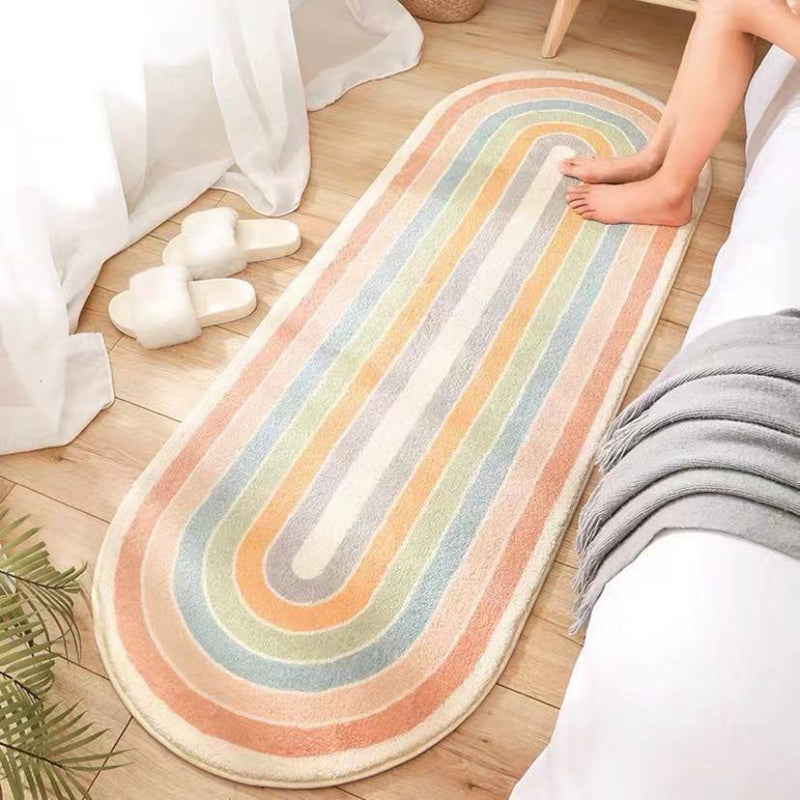Multicolor Bedroom Rug Relaxing Geometric Printed Indoor Rug Synthetics Anti-Slip Easy Care Area Carpet Clearhalo 'Area Rug' 'Modern' 'Rugs' Rug' 2393481