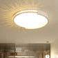 16"/19.5"/20.5" Wide Round Flush Mount Lighting Crystal LED Bedroom Living Room Flush Ceiling Light in Warm/White Light White Warm Clearhalo 'Ceiling Lights' 'Close To Ceiling Lights' 'Close to ceiling' 'Flush mount' Lighting' 239494