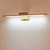 Slim Wood Vanity Sconce Lamp Modernist Led Beige Wall Mounted Light Fixture in White/Warm Light Wood White Clearhalo 'Vanity Lights' 'Wall Lights' Lighting' 240217